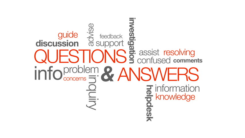 Questions and Answers Stock Footage Video (100% Royalty-free) 3031570 ...