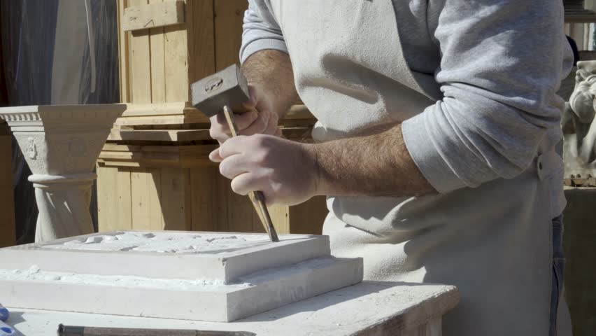 Header of stonecutter