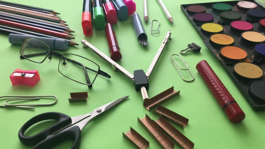 Header of stationery
