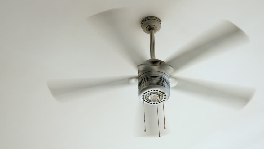 Ceiling Fan Is Rotating At Stock Footage Video 100 Royalty Free
