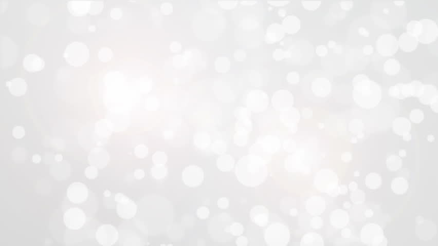 Abstract Holiday Background With White Bokeh Lights Flickering On Grey ...