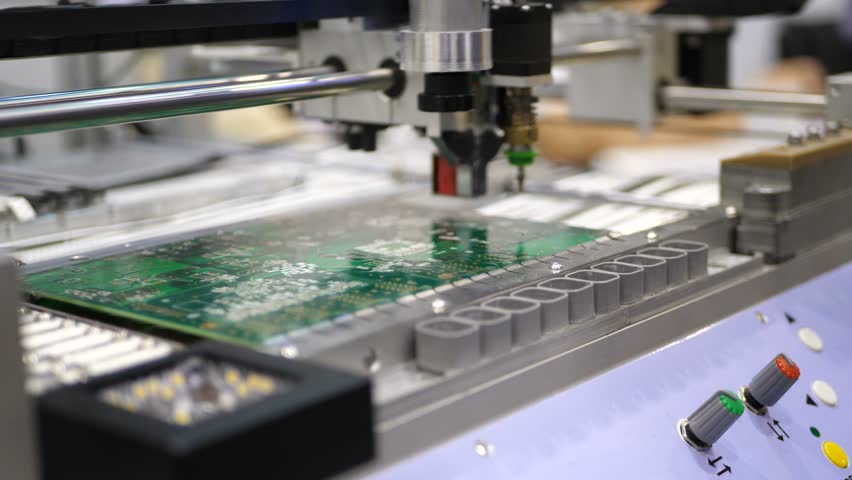 Electronic Integrated Circuit Chip Royalty Free Stock Photos Image