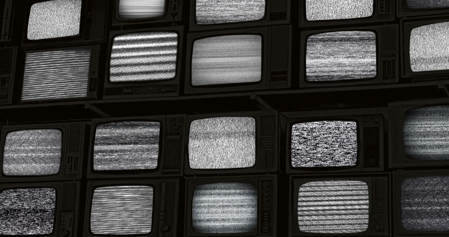 Planting Seeds Close Up Of Woman S Hands Putting In Seed Wall Of Old Wooden Black And White Tv Screens Static Noise Caused By Bad Signal