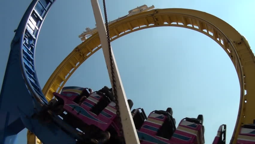 Roller coaster Footage | Stock Clips