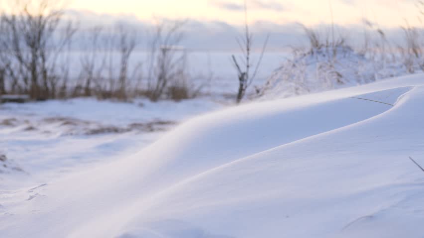 Driven By Winter Wind >> Small Snow Particles Fly Over Stock Footage Video 100 Royalty Driven By Winter Wind >> Small Snow Particles Fly Over Stock Footage Video 100 Royalty