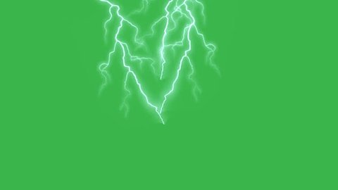 Lighting Strikes On Green Screen Background Stock Footage Video (100%  Royalty-free) 35060080 | Shutterstock