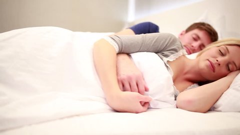 480px x 270px - Young Couple Sleeping Bed Eyes Closed Stock Footage Video (100%  Royalty-free) 3584270 | Shutterstock
