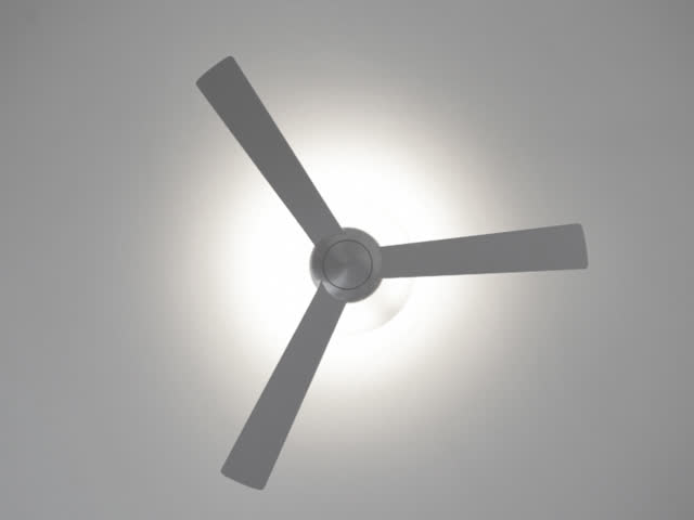 Silver Ceiling Fan Rotating Start Stock Footage Video 100 Royalty Free 3853460 Shutterstock