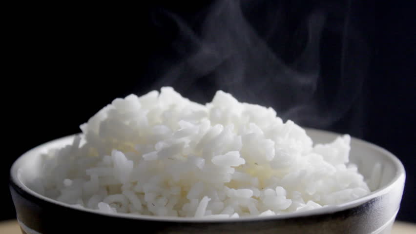 Rice In Bowl Stock Footage Video 3557555  Shutterstock