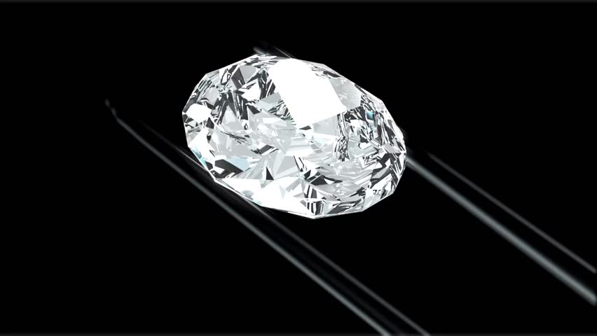Animation Of Silver Ring Rotation With Diamonds On Two Backgrounds ...