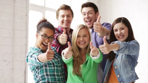 Education School Happy Students Showing Thumbs Stock Footage Video (100%  Royalty-free) 4507700 | Shutterstock
