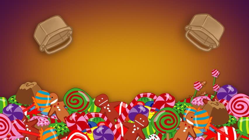Falling Candies Forming Candy Stacks Stock Footage Video 514483 ...