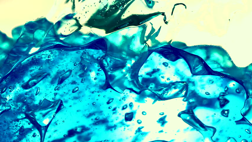 Header of hair gel