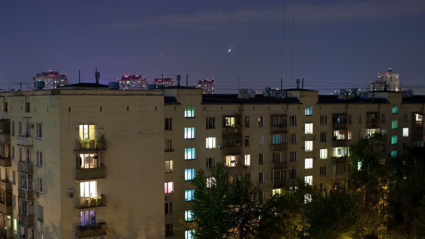 Apartment Building At Night apartment building stock footage video | shutterstock Apartment Building At Night apartment building stock footage video | shutterstock