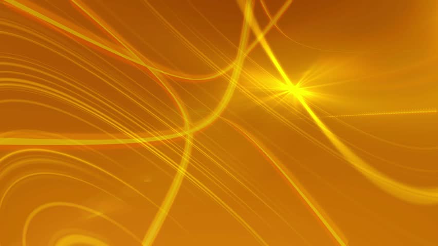 Golden Orange Vector Abstract Background Stock Footage Video (100%