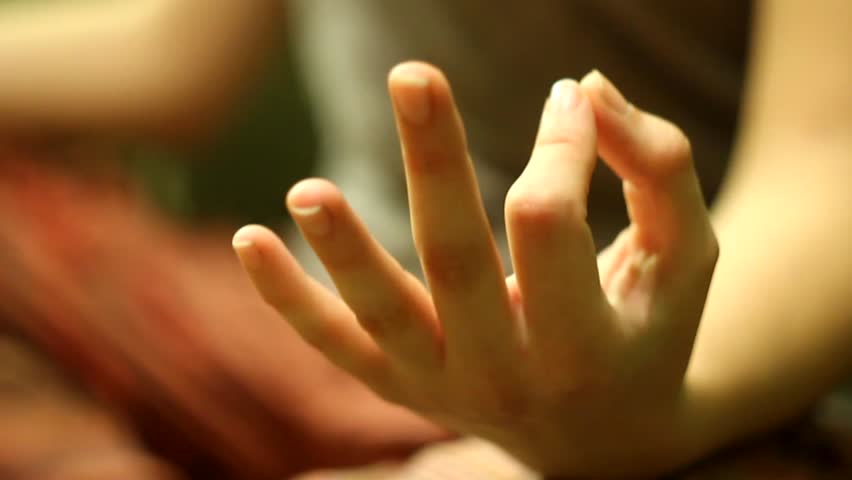 Header of meditation