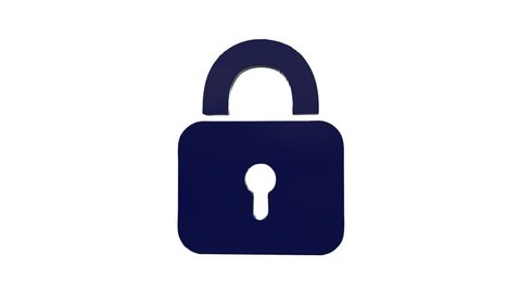 Internet Security Lock Animation Signifying Safeunsafe Stock Footage Video  (100% Royalty-free) 6795940 | Shutterstock