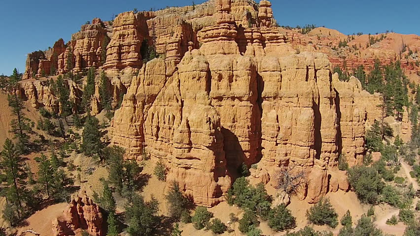 Aerial Hiking Trails Red Rock Stock Footage Video 100 Royalty Free 6836800 Shutterstock