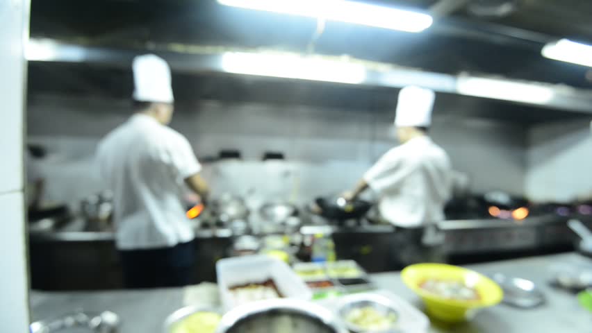 Restaurant Kitchen Video motion chefs of a restaurant kitchen stock footage video 7008409 Restaurant Kitchen Video motion chefs of a restaurant kitchen stock footage video 7008409