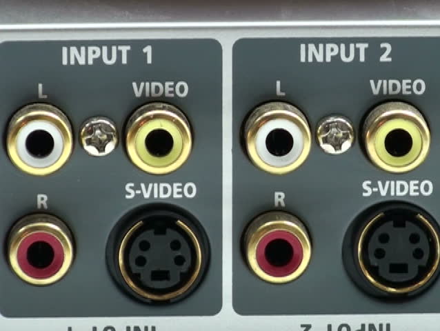 RCA Input - HD Stock Footage Video 424696 | Shutterstock