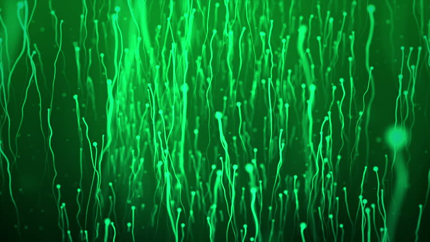 Abstract Motion Background in Green Stock Footage Video (100% Royalty