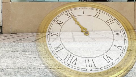 Digital Animation Clock Ticking Against Sun Stock Footage Video (100%  Royalty-free) 8145670 | Shutterstock
