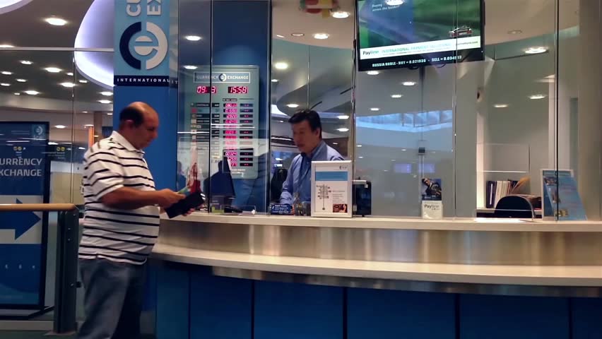 Vancouver Bc Canada September 13 Stock Footage Video 100 Vancouver Bc Canada September 13 2017 Foreign Currency Exchange Place Inside Yvr Airport In