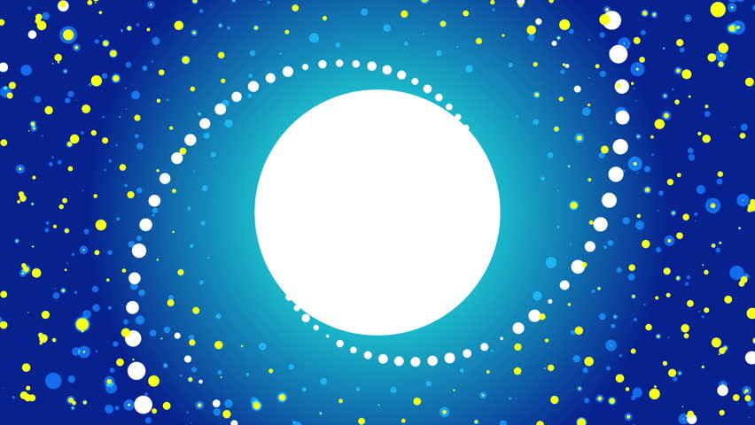 Blue Abstract Background, Kaleidoscope Particles, Loop Stock Footage Video 12487640 | Shutterstock